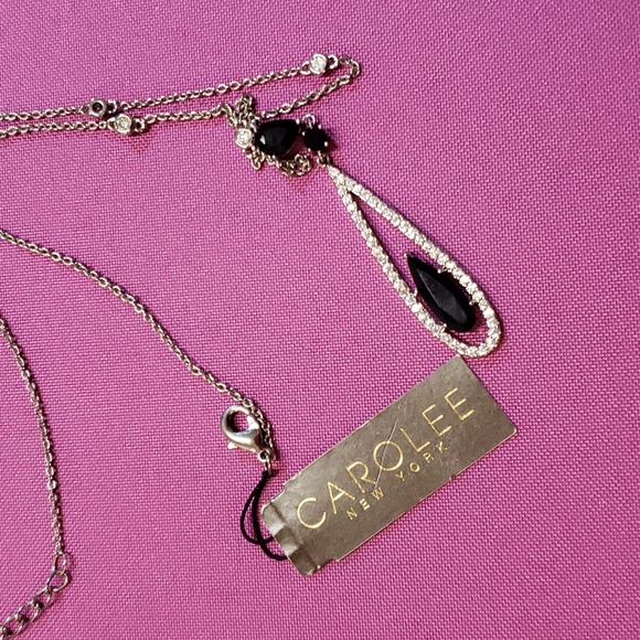 Carolee New York Stirling silver necklace - Picture 3 of 4